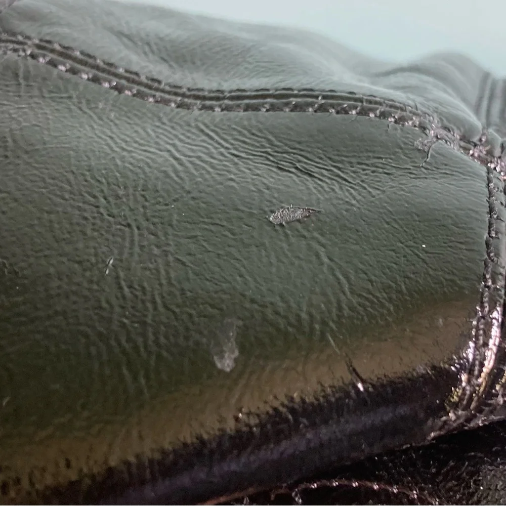 Coach Alex Signature Stitched Patent Leather Tote Bag  14265